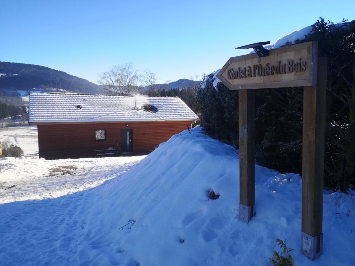 Chalet A L'Oree Du Bois Villa Le Tholy Exterior foto